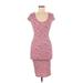 Jessica Simpson Casual Dress: Pink Floral Motif Dresses - New - Women's Size X-Small