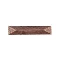 Buck Snort Lodge Rustic Pyramid Cabinet 3 3/4" Center to Center Bar Pull Metal in Brown | 4.5 H x 0.86 W x 1 D in | Wayfair PL01707-2800