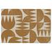 120 x 96 x 0.625 in Area Rug - East Urban Home Rectangle Jaliyah Area Rug w/ Non-Slip Backing, Polyester | 120 H x 96 W x 0.625 D in | Wayfair