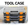 Boîte à outils empilable pour pièces multi-grilles boîte de rangement pour vis boîte à outils