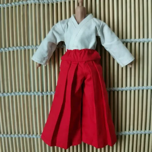 "Samurai Kimono Kleidung im Maßstab 1/12 für 6 ""Clown Shf 3Atoys Figur Puppe"
