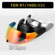 Lentille de visière de casque de moto pour KDF-16-1 Scorpion Exo 1400 Carbon R1 Air EXO 520 Anti-UV