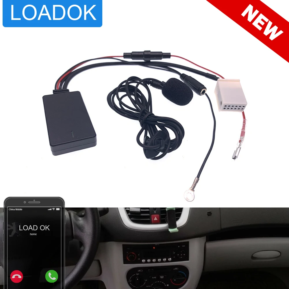 Auto FÜR VW Audi RCD200 RCD210 RCD310 RNS300 RNS310 RCD510 MFD2 Bluetooth Modul Adapter Radio Bluetooth Musik für Volkswagen Image