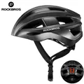 ROCKBROS Fahrrad Helm LED Rücklicht Wiederaufladbare Intergrally-geformt Radfahren Helm MTB Rennrad