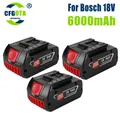 Batterie lithium-ion aste pour Bosch 18V 6000mAh batterie de secours portable remplacement