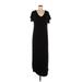 Pink Lily Casual Dress - Maxi: Black Dresses - Women's Size Medium
