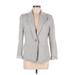 Tommy Hilfiger Blazer Jacket: Gray Jackets & Outerwear - Women's Size Medium