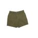 Lauren by Ralph Lauren Khaki Shorts: Green Tortoise Bottoms - Women's Size 14