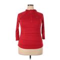 Nike Track Jacket: Red Jackets & Outerwear - Women's Size X-Large