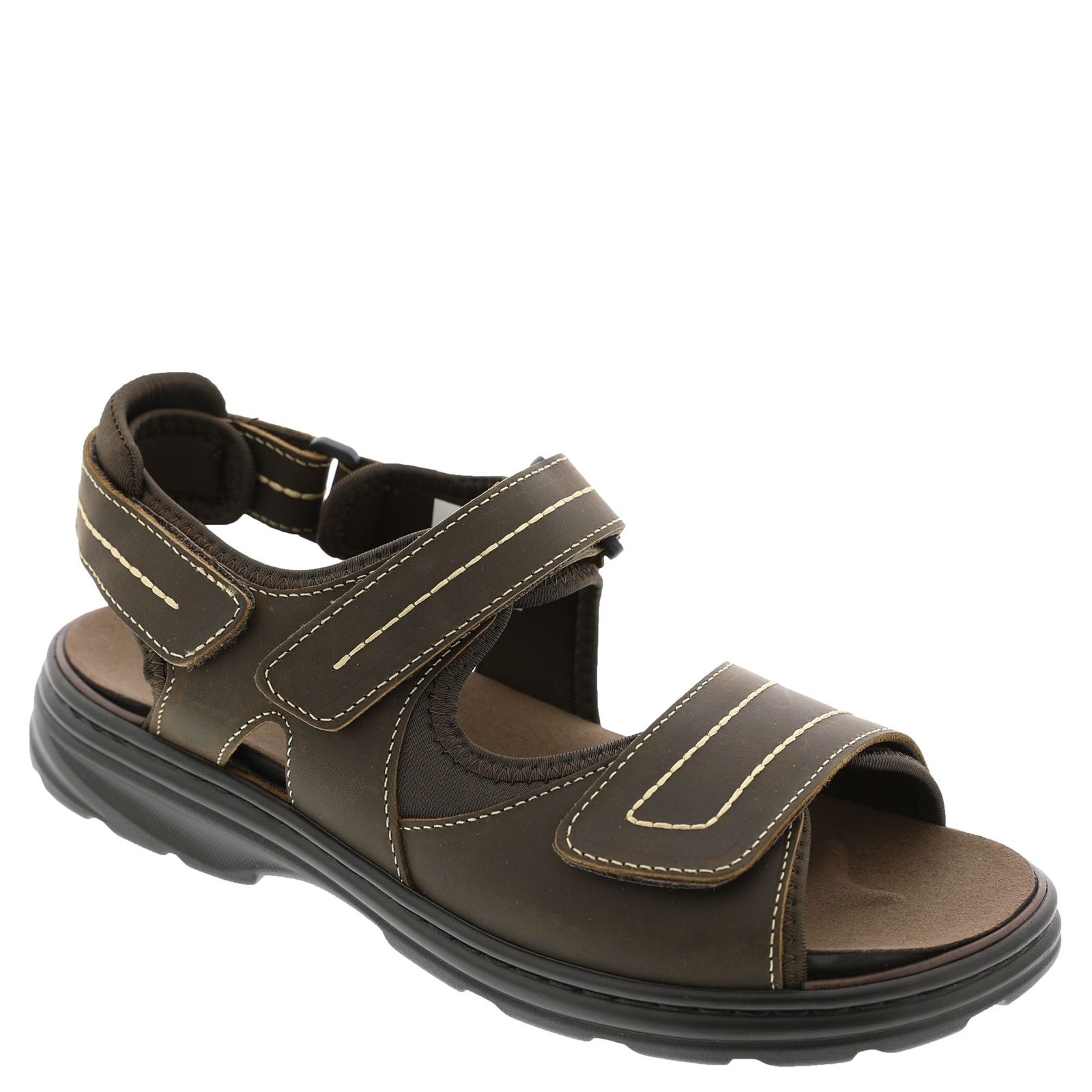 Propet Hudson - Mens 8 Brown Sandal X