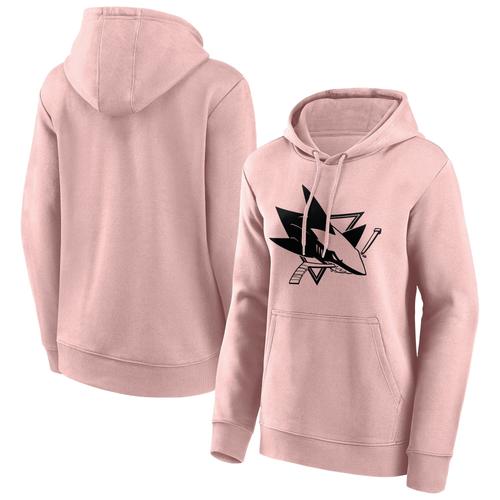 San Jose Sharks Fashion Colour Logo Hoodie - Pink Womens