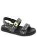 Steve Madden Mona - Womens 6.5 Black Sandal Medium