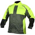 Trilobite Raintec Veste de pluie, noir-vert, taille 2XL