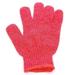 TUTUnaumb Shower Gloves Exfoliating Glove for Shower Texture Bath Body Scrub Gloves Exfoliating Wash Skin Spa Bath Gloves Foam Bath Resistance Body Massage Cleaning Loofah Dead Skin Cell Remover-Red