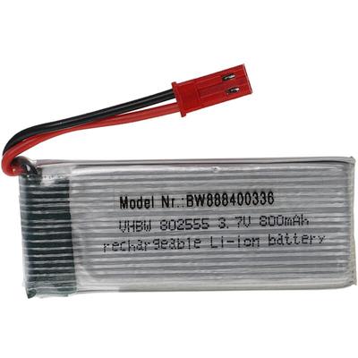 vhbw Akku kompatibel mit BEC Stecker für Modellbau z.B. Racing Car, Helikopter, Flugzeug (800mAh, Image