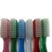 POH POH Adult 4-Row DNF2 Supersoft #5 Toothbrush 6 Pack colors may vary