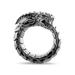 UIX Dragon Ring Legendary Ring Nidhogg Ring Diamond Ring Gift Ring Peacock Shape Peacock Ring Diamond Ring Big Diamond Ring Spar-kle Ring Light