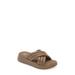 F-mode Platform Slide Sandal