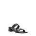 Paneer Square Toe Slide Sandal