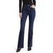 Farrah Raw Hem High Waist Bootcut Jeans