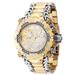 Renewed Invicta Gladiator Unisex Watch w/ Mother of Pearl Dial - 43.2mm Gold Steel (AIC-41103)