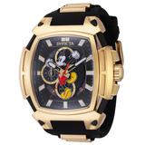 Renewed Invicta Disney Limited Edition Mickey Mouse Men's Watch - 53mm Black Gold (AIC-44060)