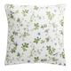 Taie d'oreiller en satin de coton bio blanc 65x65