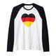 Deutschland Flagge Deutsche Fahne Männer Kinder Deutschland Raglan