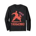 Taekwondo Tae Kwon Do Idee Langarmshirt