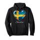 Flagge "I Love Heart of Oak", Schweden-Flagge – National Pride & Unity Pullover Hoodie