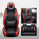 Car Seat Cover Universal Auto Seat Cover PU Leather Car Five Seats Cover Pad Breathable Seat Pad Cushion Car Accessories for Most Model