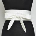 Women's Wide Belt Corset Belt PU Leather Buckle Free Geometric Formal Party Daily White Black Wine Brown