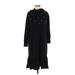 Shein Casual Dress - Sweater Dress: Black Dresses - Women's Size Small