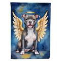 Staffordshire Bull Terrier My Angel House Flag 28 in x 40 in