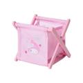 Sanrio Kawaii Hello Kitty Storage Box Cinnamoroll My Melody Kuromi Cartoon Cute Folding Shelf Ins Anime Desktop Storage Box Gift