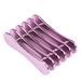 3 Colors Optional Metal Electroplating Nail Pen Holder Mini Small Pen Holder Multifunctional 5 Grid Nail Pen Holder Nail File 4 in 1