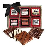 Administrative Professionals Day - Chocolate Covered Graham Crackers - 12 Piece