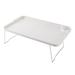 qolami Foldable Laptop Table Bed Table for Study and Reading Lap Desk Table Breakfast Tray Table Portable Mini Picnic Table