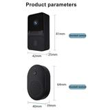 ammoon Visual doorbell Smart Wifi Camera Vision And Wireless Door Bell Wifi Doorbell Wifi Vision Intercom Doorbell With Vision Camera Smart Wireless Vision Camera Smart And Intercom And Owsoo