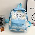 1pc New School Bag Cartoon Cute Printing Large Capacity Lightweight Weight Reduction Backpack