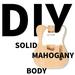 New DIY 6 String TL Style Electric Guitar Kits Mahogany Body Accessories US