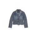 Gap Kids Denim Jacket: Blue Acid Wash Print Jackets & Outerwear - Size 8