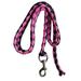 kesoto Horse Lead Rope Braided Horse Leash Rope Equestrian Lead Rope Attach to Halter or Harness Horse Leading Rope with Bolt Snap 3.5m Pink and Black