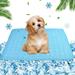 Dog Cooling Mat Dog Cooling Mat Cooling Mat for Dogs and Cats Breathable Mesh Ice Silk Cool Mat for Small and Medium Dogs or Cats 50*40cm Blueï¼ŒLilaris