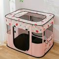 Portable Foldable Pet Playpen Collapsible Crates Kennel Playpen For Dog Cat And Rabbit &Travel Playpen Portable Pet Play Pens Dog And Cat Playpen Foldable Dog Tent Puppy Playground For Puppy Indoor