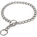 Collar. Premium Stainless Steel Choke Collar. Strong Durable Weather Proof Tarnish Resistant Metal Chain. No Pull Dog Training Collar.-Total Length: 26 In 4.0Mm