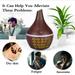 PeiBaiShun Aroma Essential Oil Diffuser LED Aroma Aromatherapy Humidifier at home blood pressure monitor