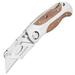 Sheffield 12115 Ultimate Lock .. Back Utility Knife Folding .. Box Cutter Knife Carpet .. Knife Drywall Cutter and .. More Quick-Change Blade Back .. Lock Design Aluminum & .. Wood Handle