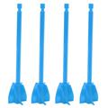 5-Blade Strong Uniform Mixing Paddle for Resin & Paint Durable Drill Attachment Reusable & Easy Clean Mixer Blades Professional Blue Epoxy Resin Mixer for DIY Projects