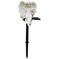 HOKARUA Solar Light Stake Solar Angel Outdoor Angel Lamp Decorative Solar Angel Luminous Angel